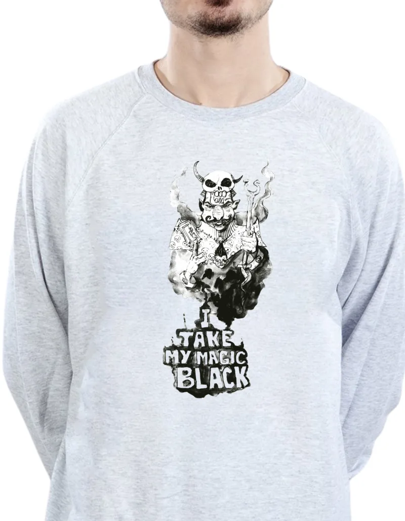 Sweatshirt I Take my Magic Black - imagine 2