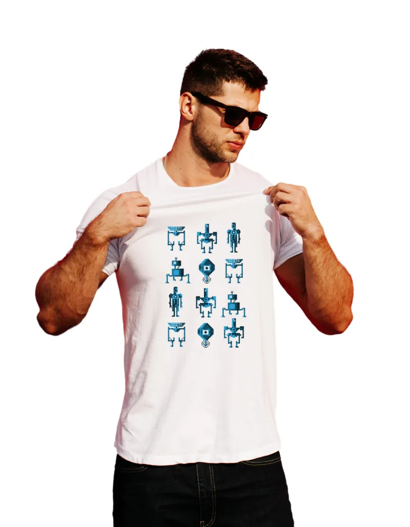 Tricou Robo Geek - imagine 3